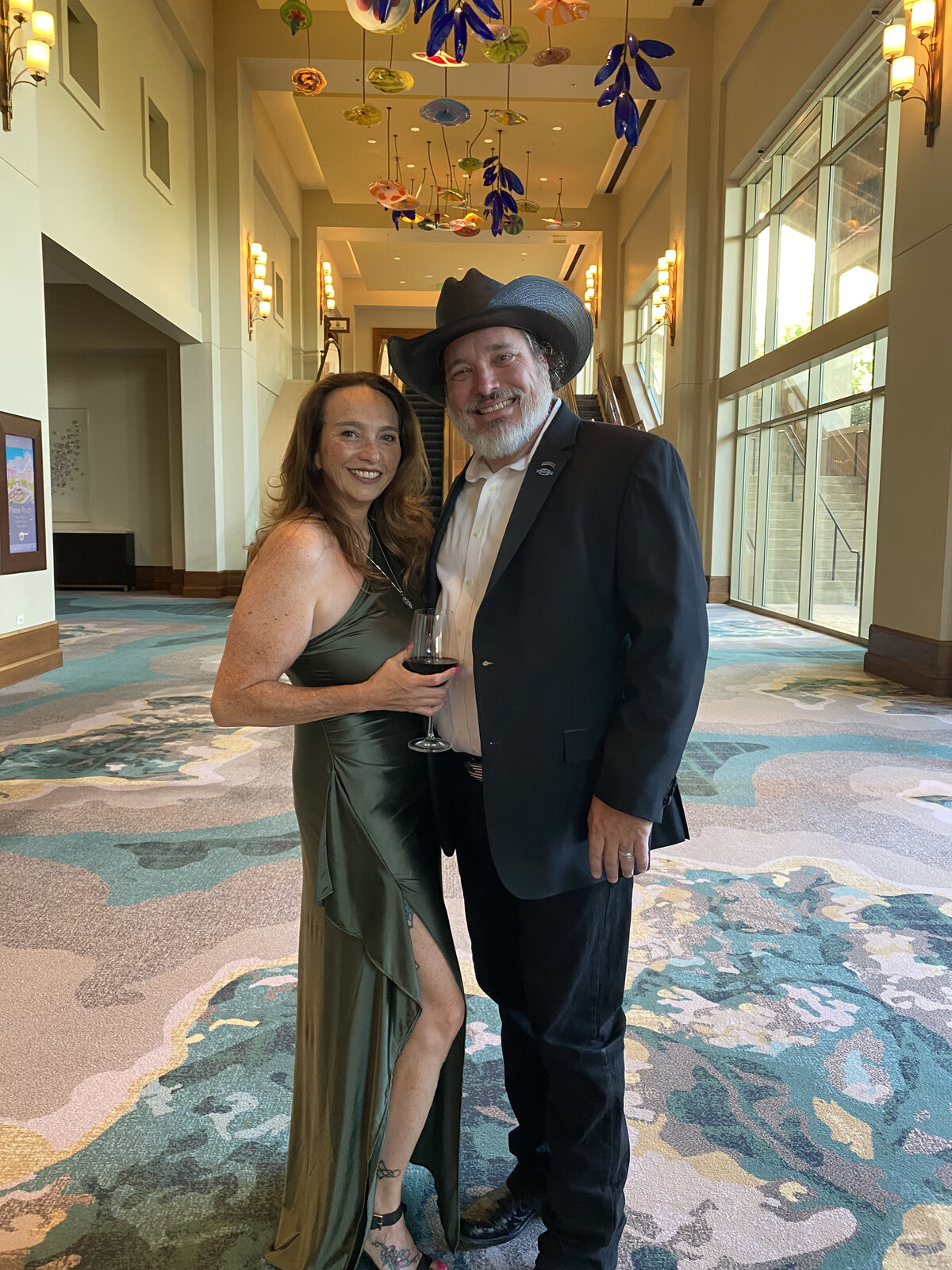 David P. Marshall and his wife Rhonda (Carreon) Marshall