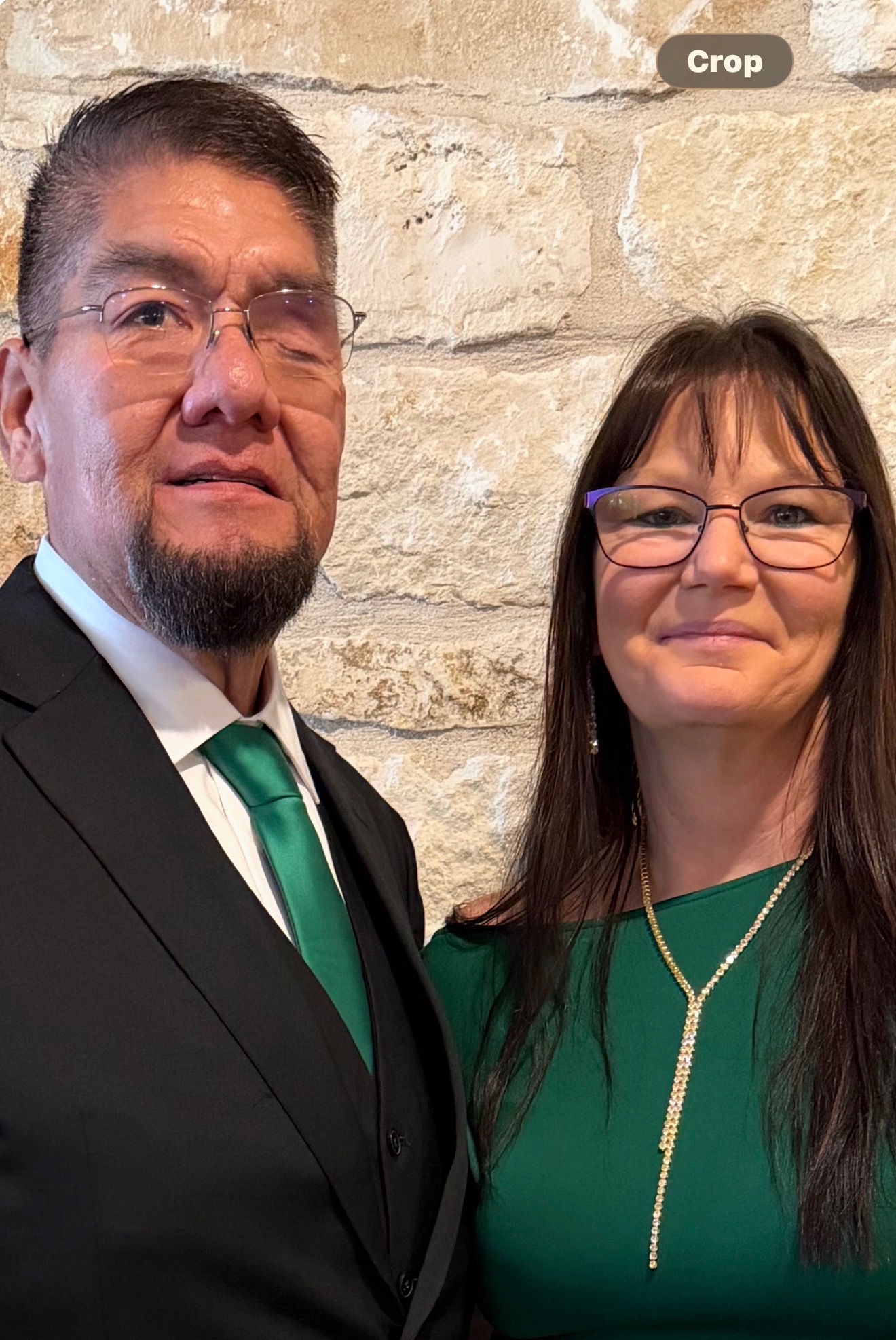 Sam Carreon and his wife Linda